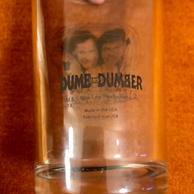 Vintage Dumb and Dumber Pint Glass-The Buddy System Works in Arts & Collectibles in City of Toronto - Image 3