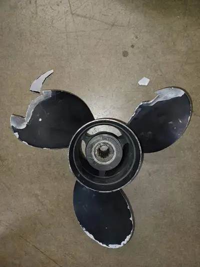- Wrecked or cracked Prop, aluminum or stainless for $90+ - Damaged skeg, (provide pictures for quot...