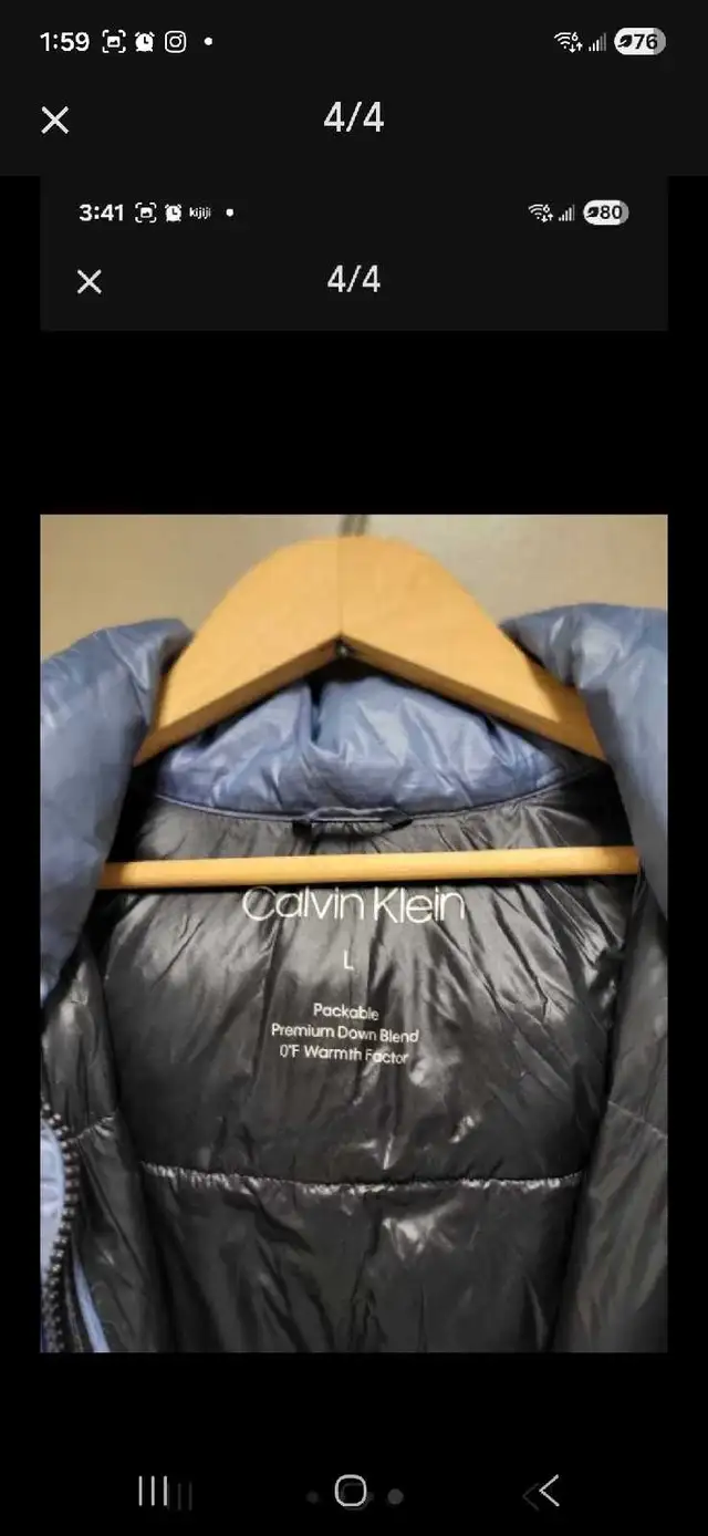 ​Calvin Klein Women Packable Puffer Jacket - 0°F Warmth Factor-1 in Women's - Tops & Outerwear in City of Toronto - Image 5