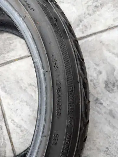 GoodYear 245 40 R 18 with 5 mm thread depth 2 available