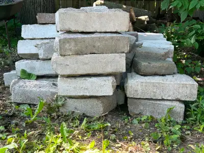 FREE: stone from former fireplace masonry, View more