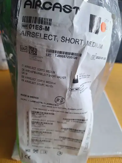 Aircast Airselect , Short Medium 01ES - M   New, View more