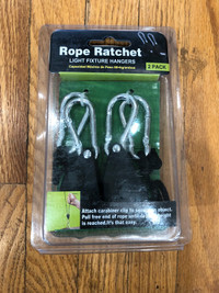 Grow Light Rope Hanger Heavy Duty Adjustable Rope Clip Hanger