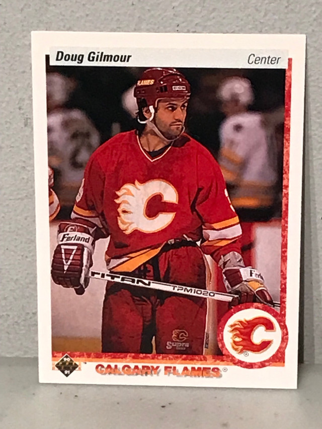 90s Calgary Flames Hockey Cards Makarov Rookie Theo Vernon  in Arts & Collectibles in Ottawa - Image 2