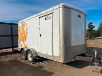 2015 7x14 Forest River Enclosed Trailer w/ramp -extra height 7ft