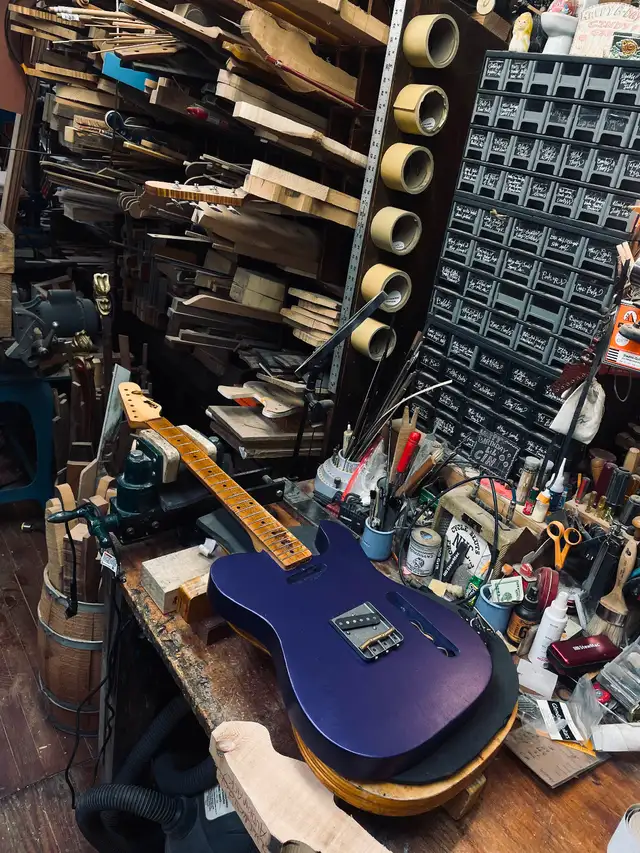 Carmine Street Guitars Cindy Telecaster in Guitars in Strathcona County - Image 11