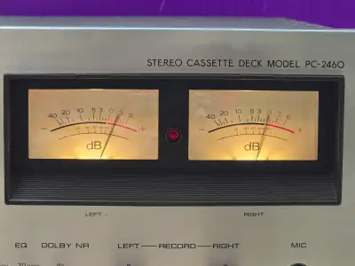 Toshiba PC-2460 Stereo Cassette Deck player., View more