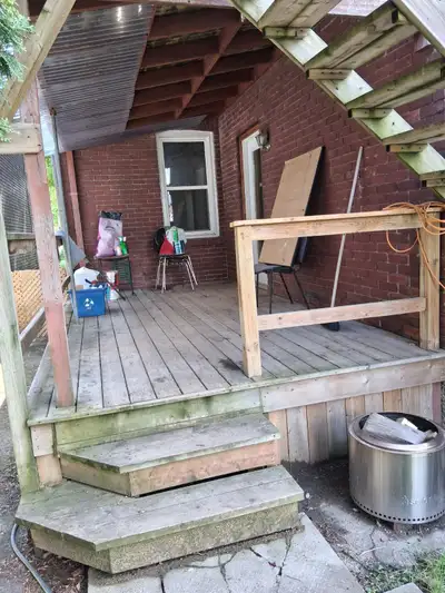 Two bedroom apartment available. Takes up main floor and basement of gorgeous house. Has a full kitc...