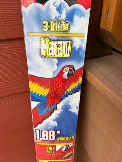 3D Macaw Kite, View more