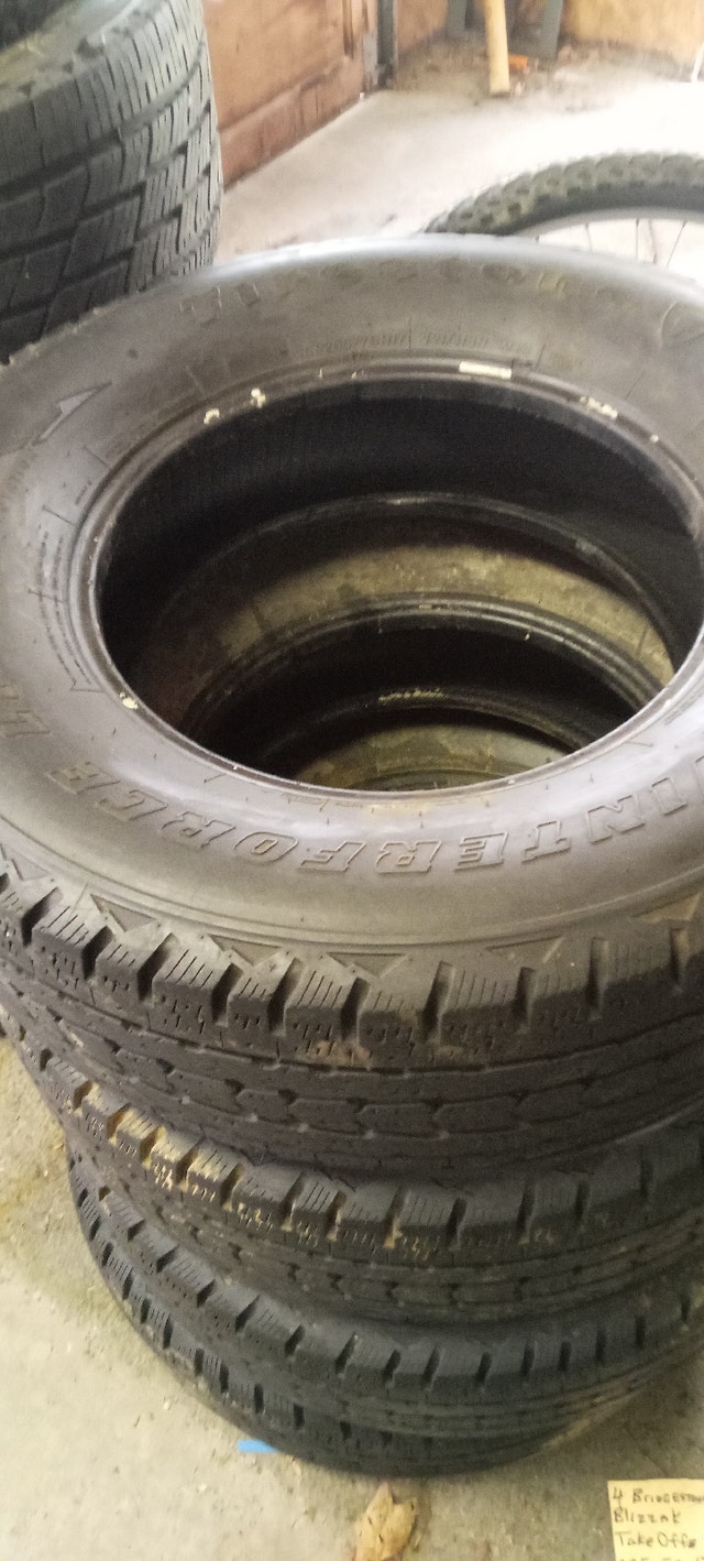 LT 265 70 17 Firestone winterforce LT 4 winter tires Tires & Rims