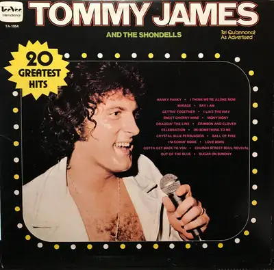 Tommy James & The Shondells - "20 Greatest Hits" 1976 Vinyl LP, View more