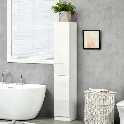 kleankin 66.9" Tall Bathroom Cabinet, Narrow Bathroom Storage, View more