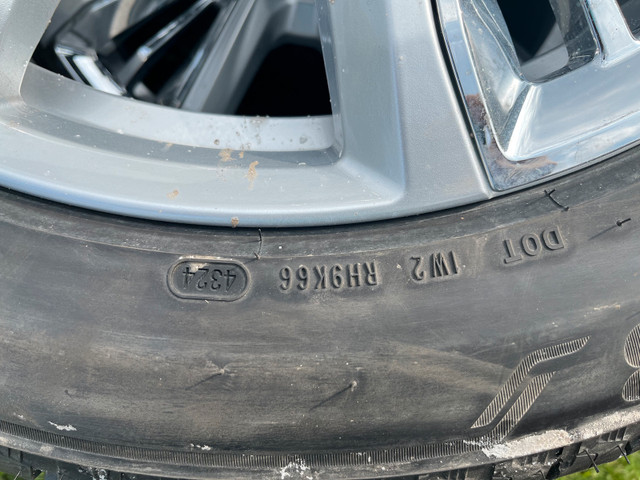 Bridgestone Alenza tires on OEM Chevrolet rims in Tires & Rims in Barrie - Image 4