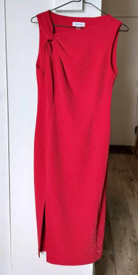 Robe Rouge Calvin Klein