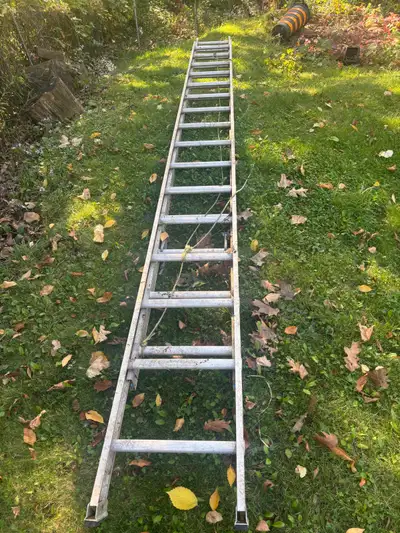 32 ft aluminum ladder, View more