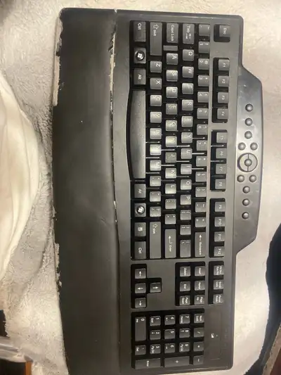Black Keyboard with Wrist Rest, View more