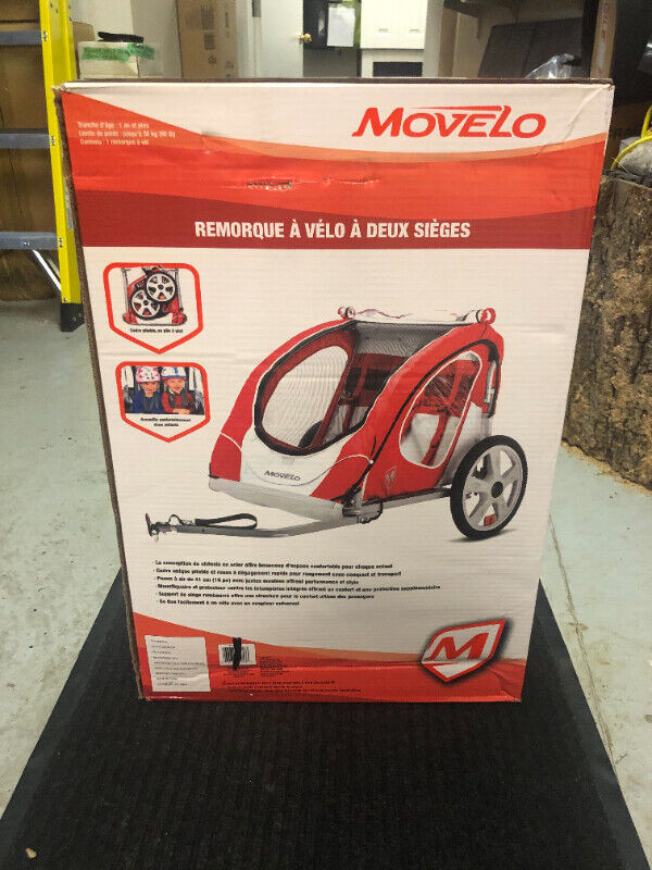 Movelo 2 Seat Bicycle Trailer NEW IN BOX Strollers Carriers Car Seats Oakville Halton Region Kijiji Classifieds