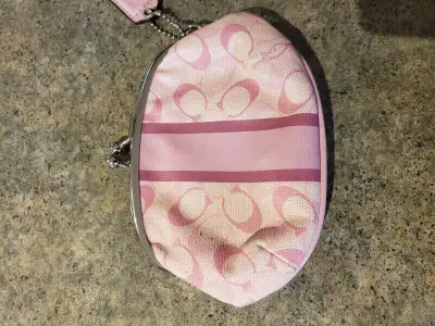 Coach Kisslock Coin Purse Pink, View more
