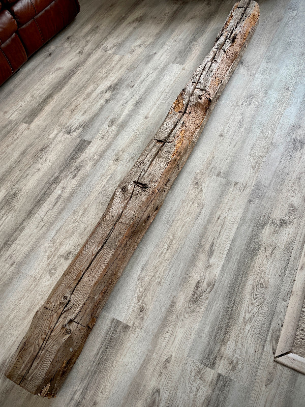 Poutre en bois de grange authentique 7.7 pi long 7pcs x 6pcs dans Décoration intérieure et accessoires  à Ville de Montréal - Image 3