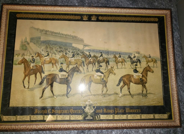 1904 Queen & King plate winners picture 25 x 17 in Arts & Collectibles in Cornwall