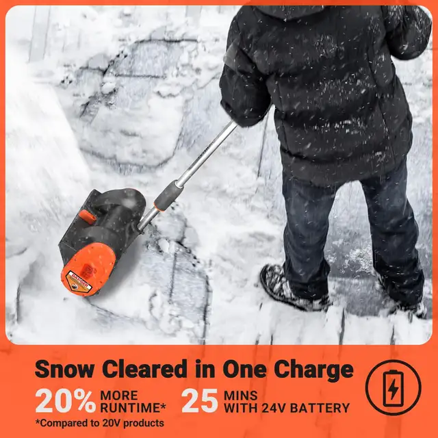 **NEW** Voltask Cordless Snow Shovel in Snowblowers in Markham / York Region - Image 4