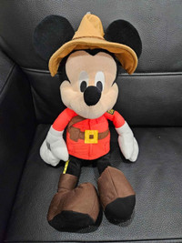 Mickey mouse mountie outfit. Plush toy