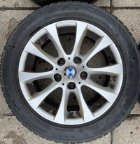 Four winter tires on BMW alloy rims 16inch
