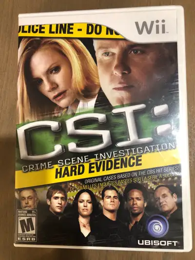 CSI Hard Evidence CIB Nintendo Wii, View more