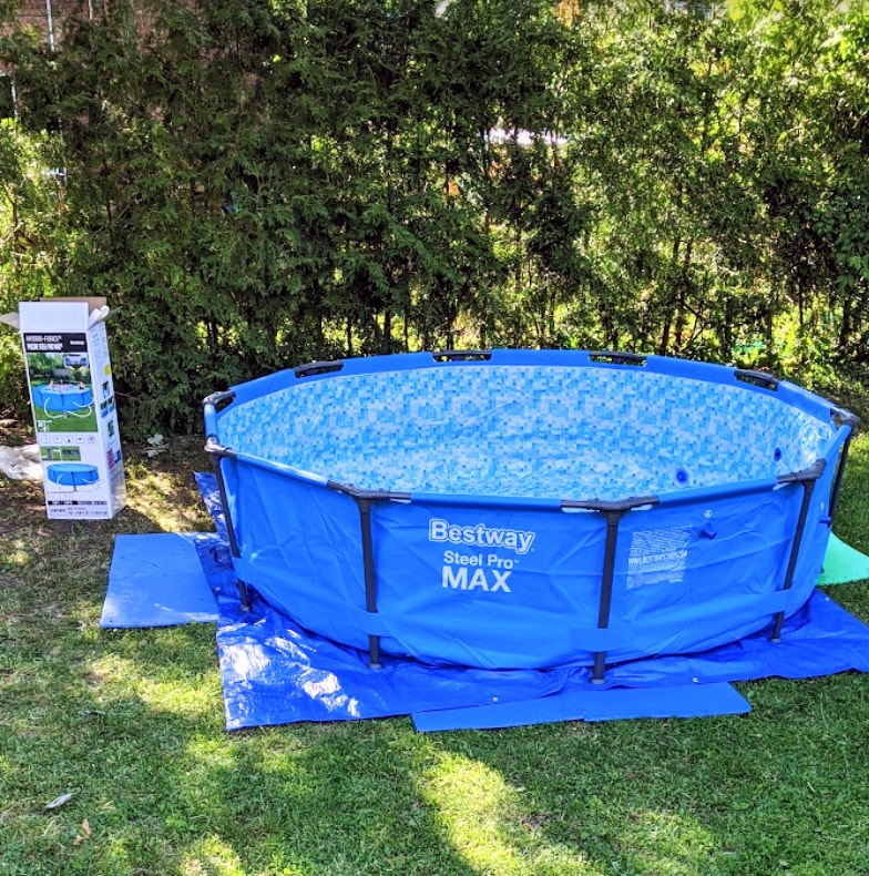 Piscine à armature HydroForce Steel Frame Pool 10ft x 30in Spas et