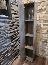 Reversible Wall-Mount Linen Cabinet