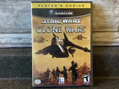 NINTENDO GAMECUBE STAR WARS THE CLONE WARS GAME, View more
