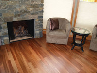 Red Oak Solid Hardwood Custom stair treads & flooring