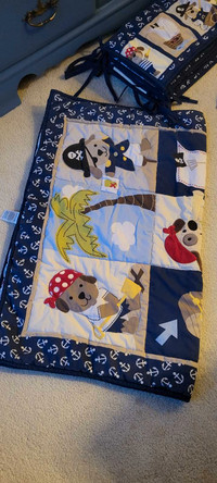 Pirate / Nautical Crib Set