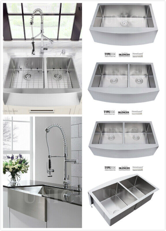 UNIC+ DVK All Kitchen Sinks on sale up to 60% off in Cabinets & Countertops in Burnaby/New Westminster - Image 3