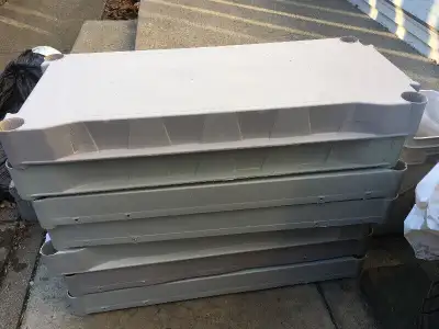 Sturdy plastic shelf, View more