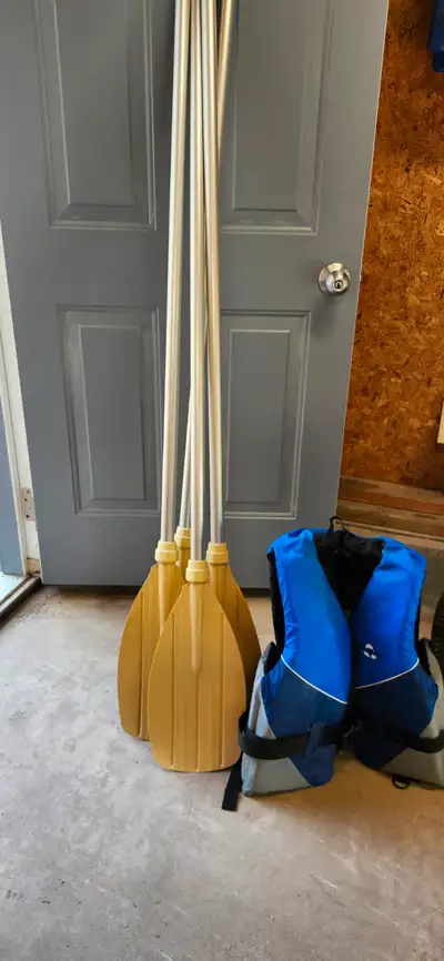4 Boat Paddles