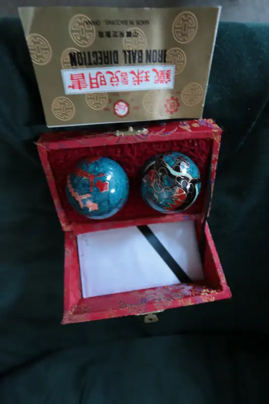 Chinese Iron Balls & Red box630092678795551213