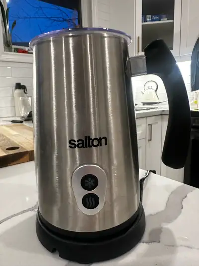 Salton milk steamer/frother, View more