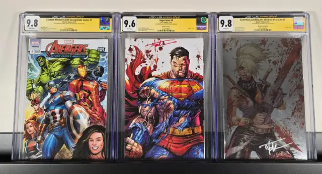 CGC Slabs CGC Universal, Signature Series, JSA Certified in Comics & Graphic Novels in London - Image 4