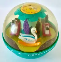 Antiquité 1966 Collection Roly Poly Chime Ball FISHER PRICE #165