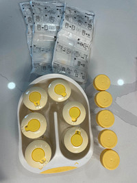 Medela breast milk storage containers + bags