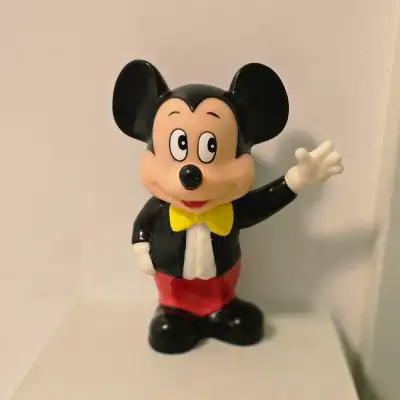 Vintage Disney Mickey Mouse Piggy Bank Pick up in Hamilton near West Harbour GO station or shipping...
