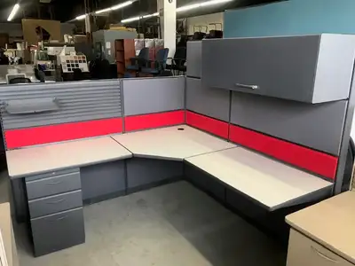 Cubicles/Teknion TOS Refreshed stations all size and heights, View more