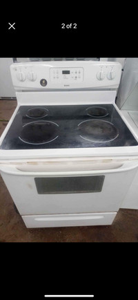 Kenmore glass top stove with warranty