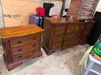 Bedroom Set with Dresser and 2 Side Tables