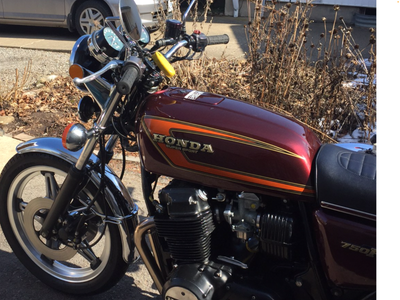 Restored CB 750 super sport st Catharine’s asking 10000