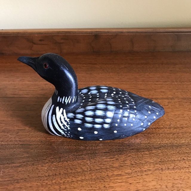 Pacific Rim Carvers Wooden Loon Carving  in Arts & Collectibles in Ottawa - Image 2