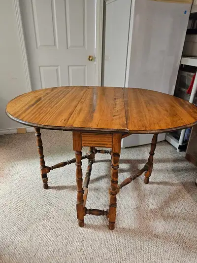 Gateleg Drop Leaf Table, View more