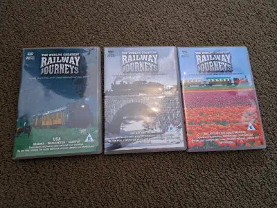 The World's Greatest Railway Journeys DVD's, View more