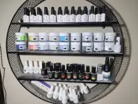 Nail salon supplies